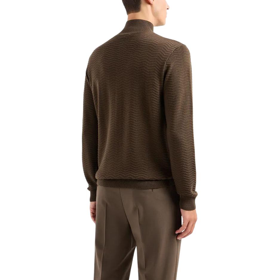 EMPORIO ARMANI Sweater Men's Brown 3D1MY61-MF7Z1-0487