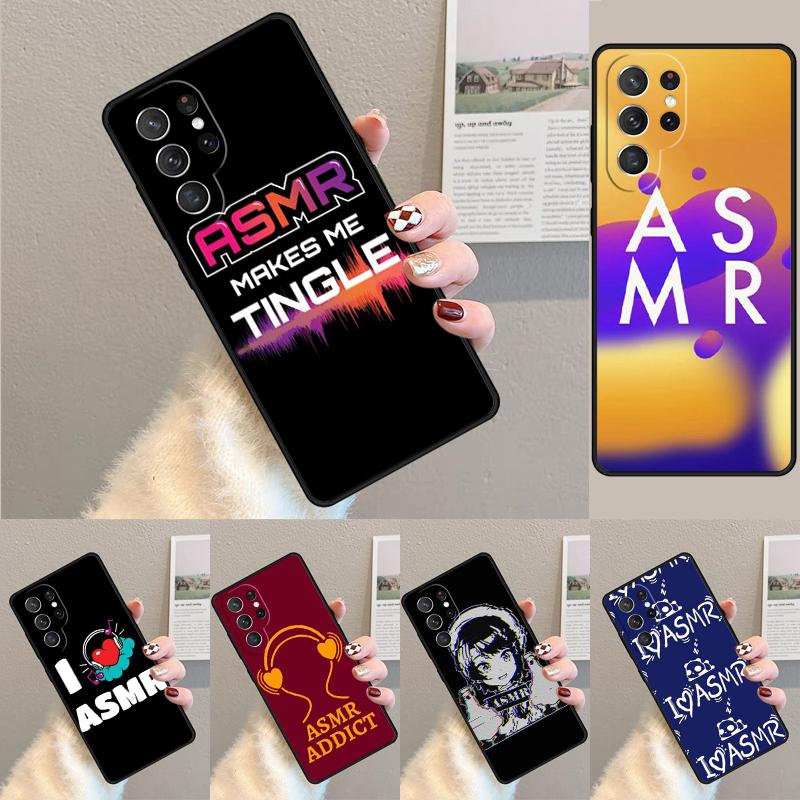 I love ASMR Silicone Phone Case For Samsung Galaxy note 10 pro S26 S25 S24 S23 S22 S21 Plus S25Ultra Capa Cover