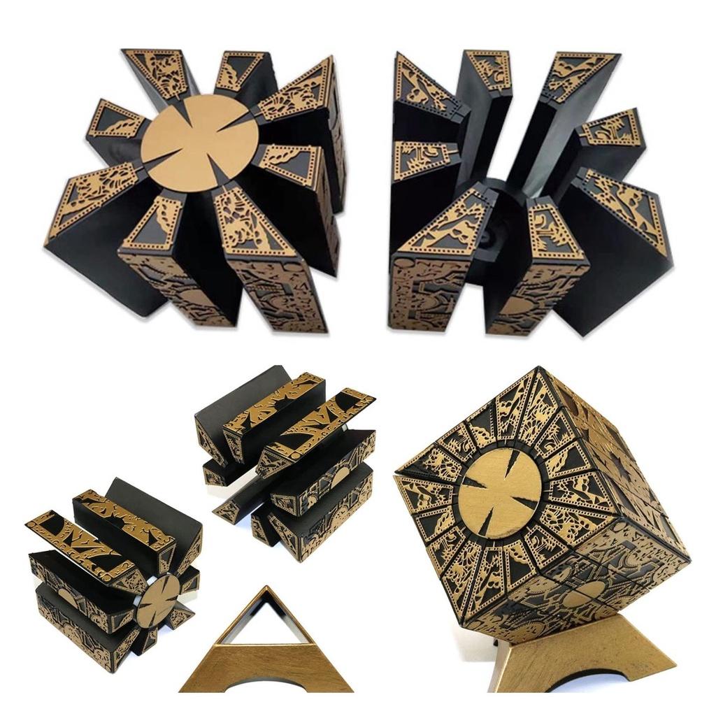 Коробка-головоломка Замок Креативный и прочный кубик-головоломка для любителей головоломок и поклонников головоломок для мозга Ручная работа из АБС-материала