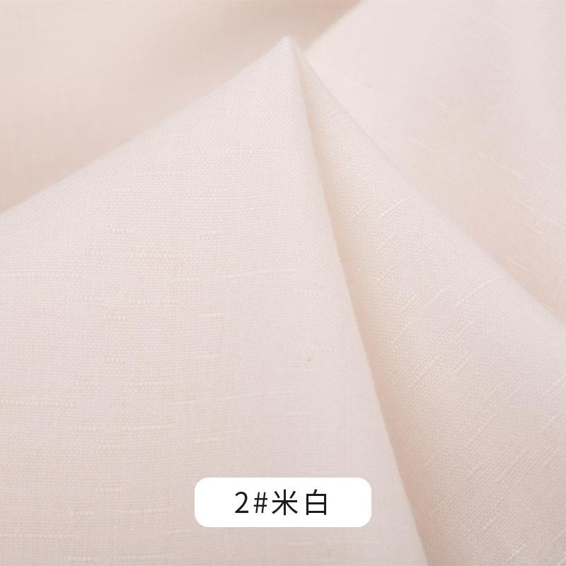 45x140см Однотонная Хлопково-Льняная Тонкая Ткань Ручной Работы Одежда Платье Бамбуковый Слаб DIY Шитье Платье Фон Материал для Рукоделия