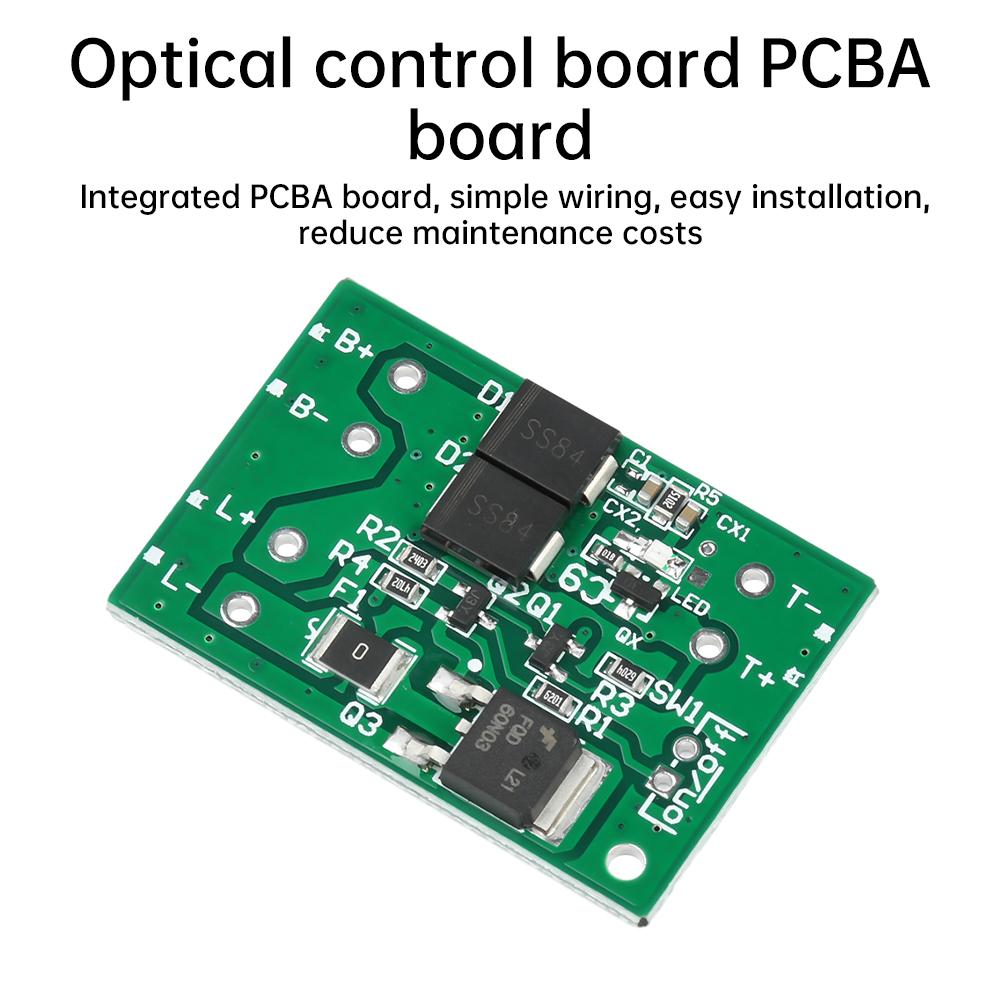 3.2V-15V Solar Generator Charge Controller Auto Light Control Circuit Switch Lithium Battery Charging Board diy Courtyard Street