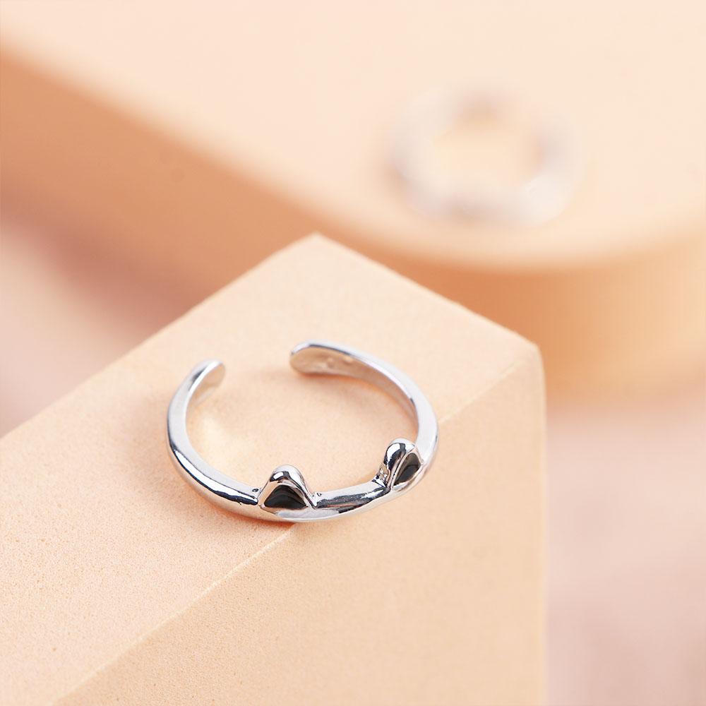 Valentine's Day Gift Fashion Women Jewelry Accessories Korean Style Jewelry Cat Ear Ring Zinc Zinc Alloy