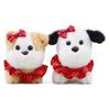 Cuddly Plush Puppy Pendant With Charming Bow Perfect For Keys And Handbags