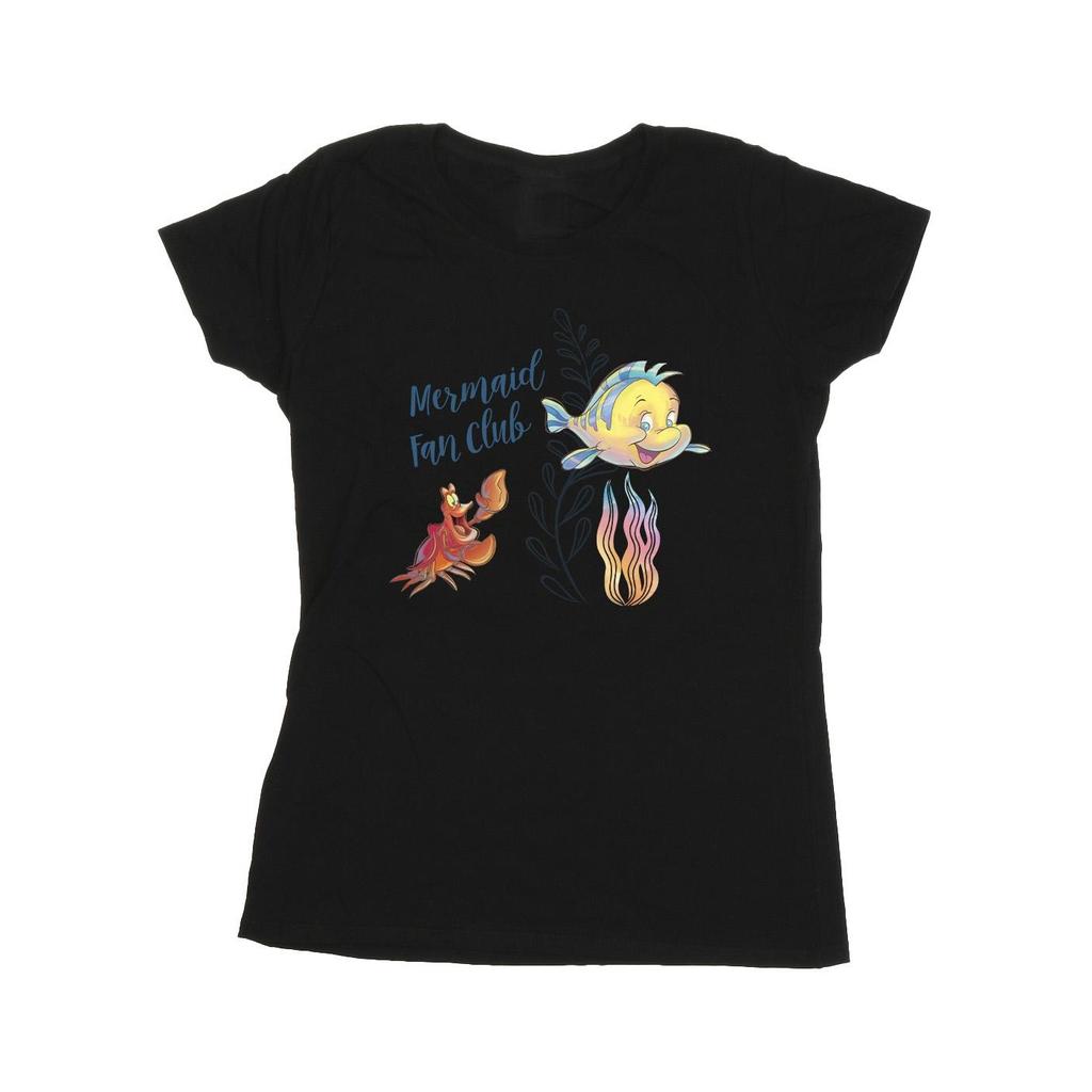 Disney Womens/Ladies The Little Mermaid Club Cotton T-Shirt