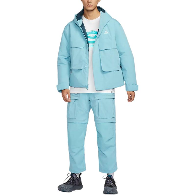 Новые куртки и пальто Nike Storm-FIT PrimaLoft® 'Skull Peak' для мужчин, джинсово-синие/военно-морской глубокий синий/горно-белые FV8682-464