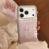 Милый Мультяшный Кролик Чехол для Телефона для iPhone 16, iPhone 17 и iPhone 17 Pro Max