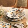 Dishes Soup Plates Tableware Individual Plum Blossom Plates Salad Bowls Soup Spoons Fish Plates Japanese Style