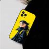 Jujutsu Kaisen Geto Suguru Phone Case For IPhone 17 Air 16 15 14 13 Pro Max 11 12 Black Silicone Cover