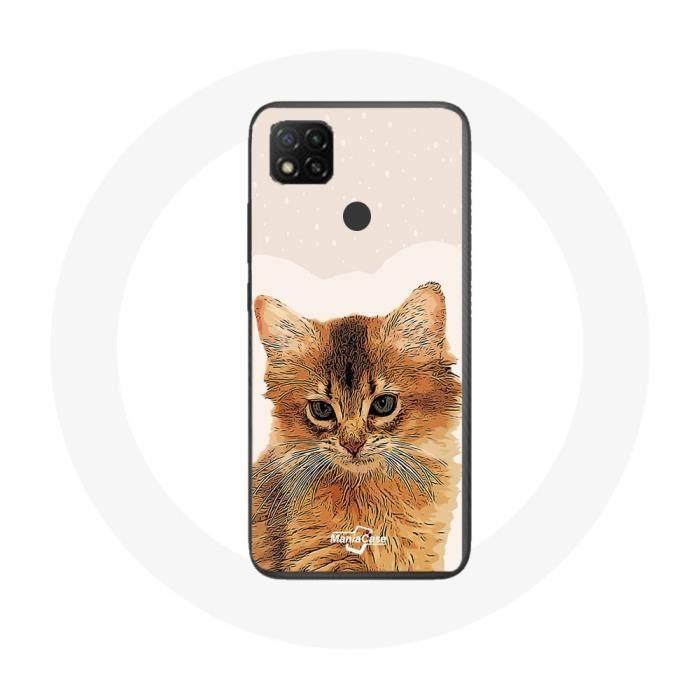 Xiaomi Redmi 9C Case Somali Cat Breed