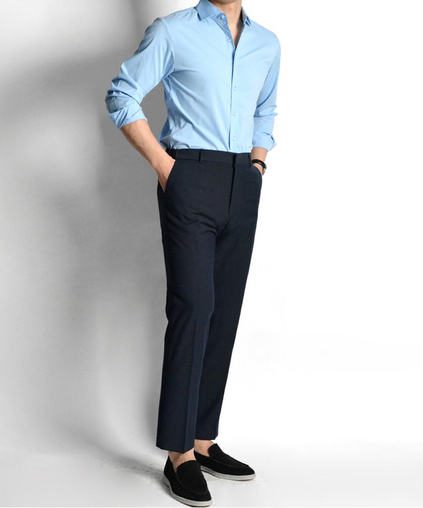 PALETOT Side-Banding Easy Trousers (Navy)