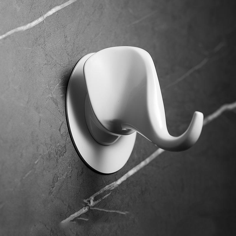 Бесплатный Гвоздь Белый Животный Крючок Креативный Крючок для Полотенца в Ванную Настенный Крючок Вешалка из Оленьих Рогов Аксессуары для Настенного Декора