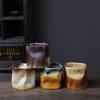 Ceramic Special-Shaped Cup Retro Supply Niche Ceramic Cup Japanese Creative Coffee Cup Coarse Pottery Water Cup