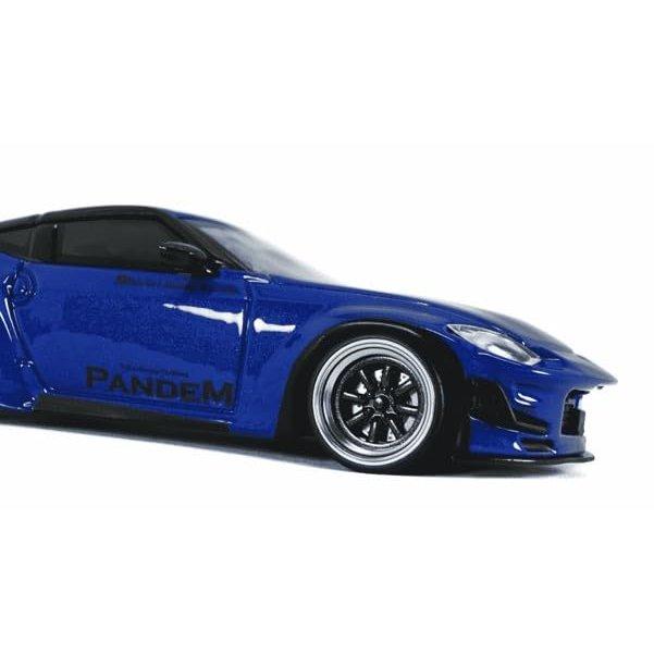 Gulliver D MODEL 1/64 Nissan Z Pandem Синий Металлическая Модель Автомобиля
