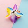 2Pcs Bohemia Girls Barrette Beach Flower Hair Clips Bridal Hairpins Orchid  Wedding Accessories