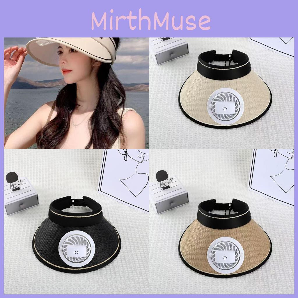 Fan Usb Charging Hat Sun Protection Cap Breathable Lightweight Outdoor Portable