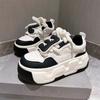 2025 New Exquisite Women's Sneakers Fashion Versatile Casual Board Shoes Thick Soled Height Increasing Breathable Running Shoes