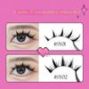 7 пар 3D Натуральный вид Аниме Накладные ресницы Перекрестные Пушистые Накладные ресницы Мягкие норковые ресницы Красота