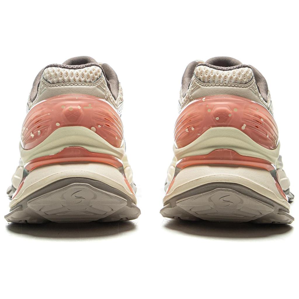 Li Ning Lijun BOW Ice Cream Synthetic Leather Comfortable Trendy Slip Resistant Wear Resistant Rebound Low Top Casual Shoes AZGU178-1