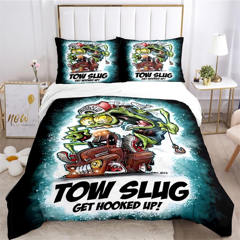 Мультяшный забавный крыса Финк постельное белье пододеяльник с наволочкой домашний текстиль Twin Full Queen King детский подарок