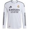 Real Madrid 24/25 Long Sleeve Home Authentic Jersey Men Tops White IT5204