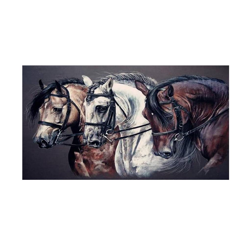 Постеры с скандинавскими лошадьми, домашний декор, холст, картины и принты, настенные художественные картины для гостиной, абстрактные животные, куадрос, без рамки