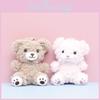 Adorable Plush Bear Toy Cute Stuffed Animal Doll Perfect Gift For Girls And Kids