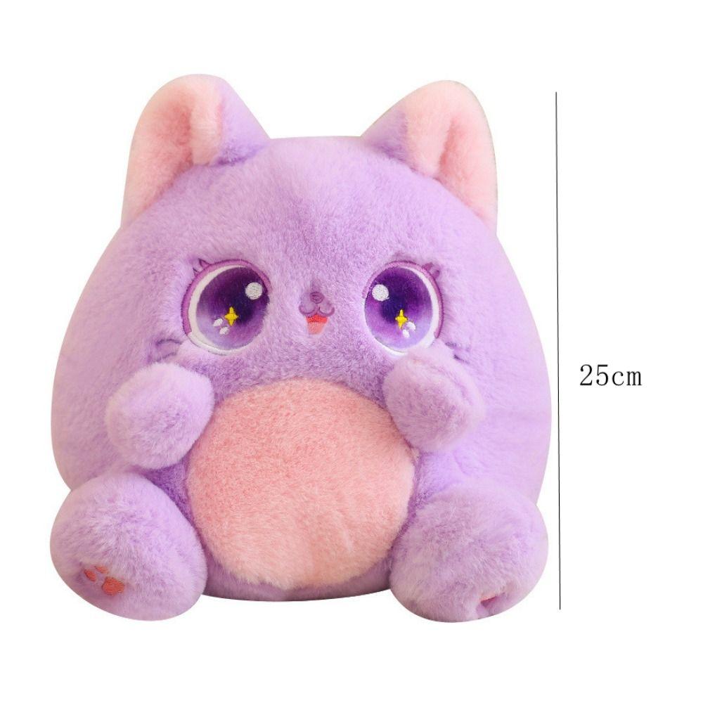 Животное Сидящая Кошка Плюшевая Игрушка Мультфильм Мультфильм Моделирование Кошка Кукла Котенок Мягкая Кукла Дети