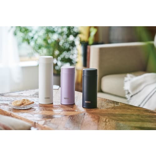 [Встроенный слив и прокладка, можно мыть в посудомоечной машине] Термос для воды, кружка с вакуумной изоляцией, 480 мл, черная, легко моется, все детали