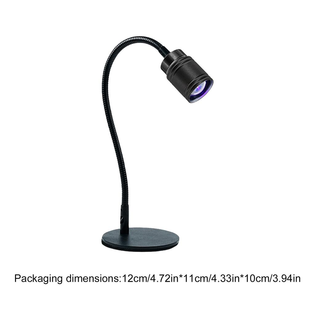 Портативная USB-лампа для быстрой сушки ногтей, 360-градусная гибкая шея, Hands-Free, для гелевых ногтей, акрилового наращивания