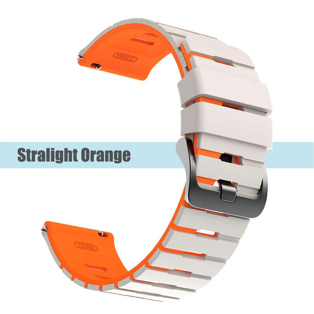 22mm Watch Strap For POLAR Grit X X2 Pro Titan M M2 M3 V3 Soft Bracelet For POLAR Grit X Silicone WatchBand Sports Accessories