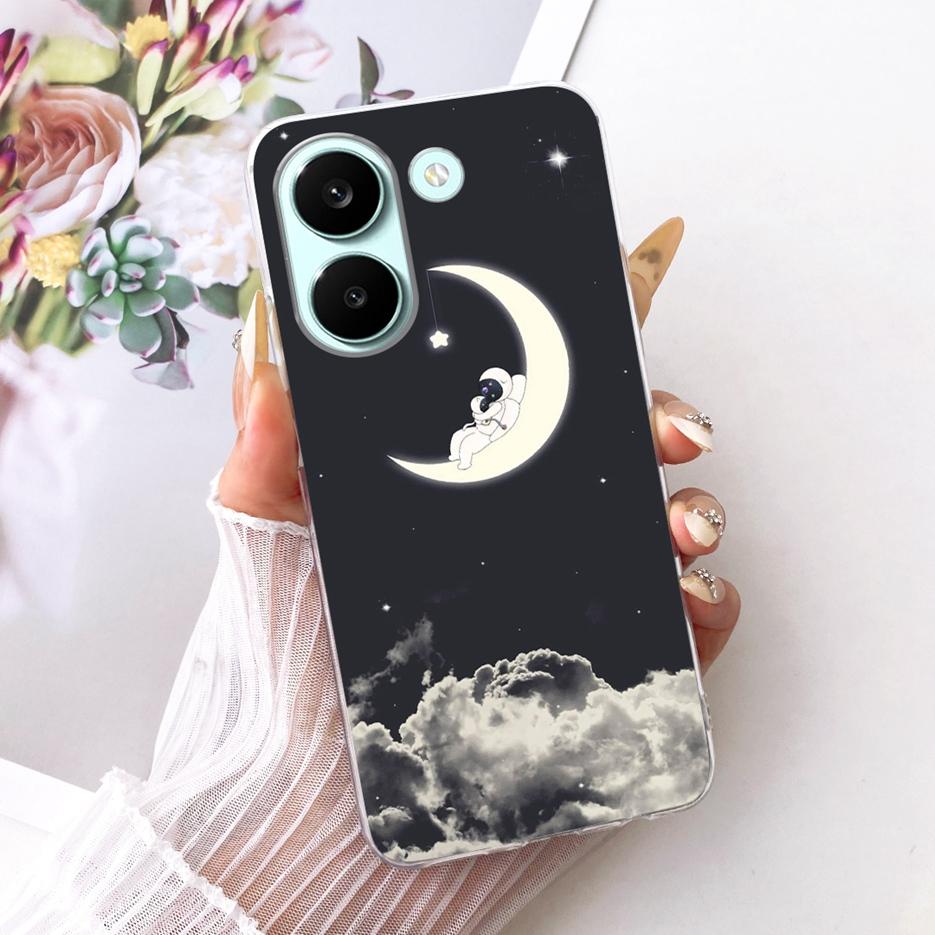 For Xiaomi Poco X8 Pro 5G Case Cute Cat Peacock Painted Cover Soft Slim Phone Case For Xiaomi Poco X8 Pro Max PocoX8 Pro 5G Bags