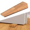Wood Wooden Door Stopper No punching Wear-Resistant Shock Absorbent Block Wall Floor Furniture Protection Slip-Resistant