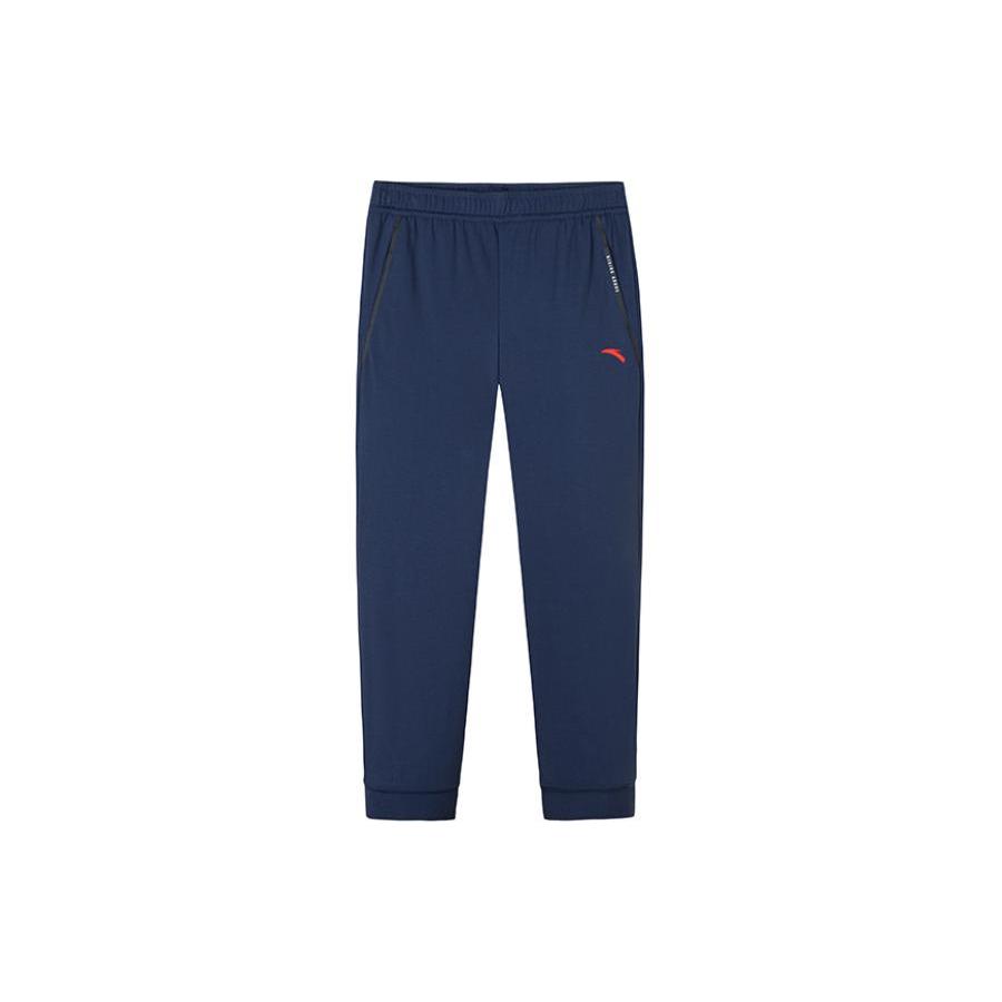 Anta Variety Training Collection Knitted Sweatpants Men's Midnight Blue 152427324-2