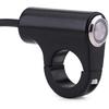 Motorcycle Push Start Button with Horn, Headlight, Brake, Fog Lights - 7/8" (22mm) Automatic Return with Green Light