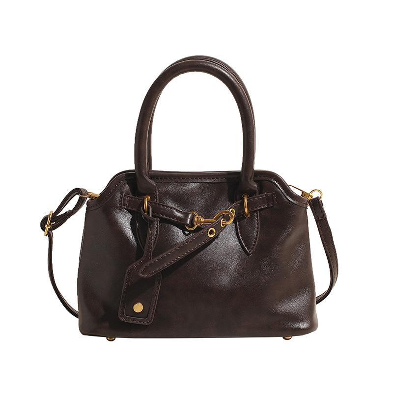 Ранняя осень ретро большая вместительная сумка-тоут женская высокого класса Sense универсальная сумка-мессенджер повседневный портфель для поездок на работу Tide