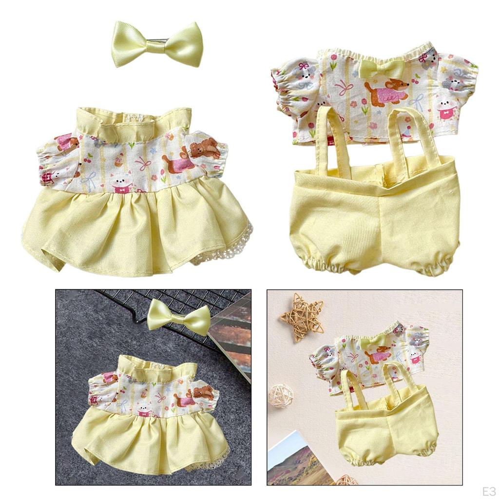 2 предмета костюма, аксессуар, плюшевая кукла, одежда, наряд для 17 см или 15 см