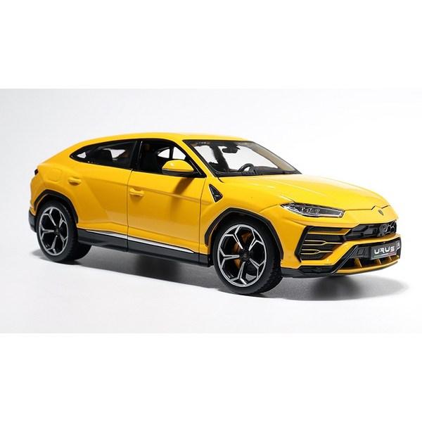 Meito Kidult Brago Lamborghini Urus Модель автомобиля Фигурки Dimast 1:18, ЖЕЛТАЯ корейская игрушка