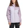 adidas Модная Удобная Мягкая Дышащая Куртка с Капюшоном Женская Куртка Фиолетовая JD8378