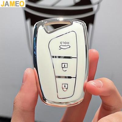 Чехол-держатель для брелока из ТПУ для Hyundai Grandeur Hg Sedan Genesis G80 Santa Fe 3Dm Grand Santafe Ix45 Equus Azera