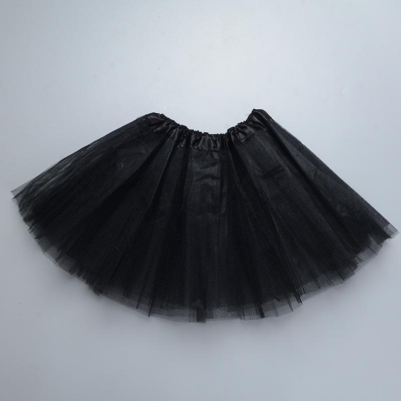 Girls' Mesh Tutu Ballet Skirt - European and American Style
