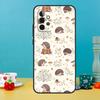 Милый чехол-ёжик для Samsung Galaxy A25 A54 A34 A14 A52 A32 A12 A13 A33 A53 A15 A16 A36 A56 A26 A05 A35 A55