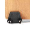 Black Sliding Barn Door Hardware Adjustable Barn Door Stopper Barn Door Floor Guide  Bottom Floor