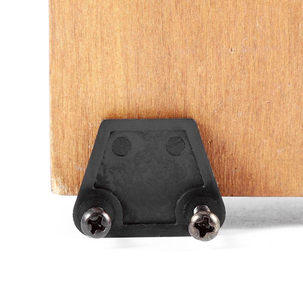 Black Sliding Barn Door Hardware Adjustable Barn Door Stopper Barn Door Floor Guide  Bottom Floor