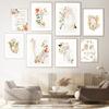 Abstract Medicine Dentist Teeth Heart Flower Vintage Wall Art Canvas Painting Nordic Style Posters And Prints Living Room Decor