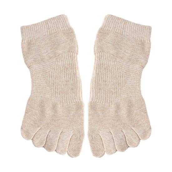 1 пара хлопковых коротких носков с пятью пальцами для женщин и девушек, дышащие, влагоотводящие, с раздельными пальцами, повседневные, для пилатеса, йоги, спортзала, фитнеса, спортивные носки для ежедневной носки