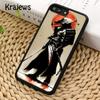 Krajews SAMURAI JAPAN MARTIAL ART KANJI Soft Phone Case For iPhone 17 Air 16 15 14 plus 11 12 13 pro max coque Fundas