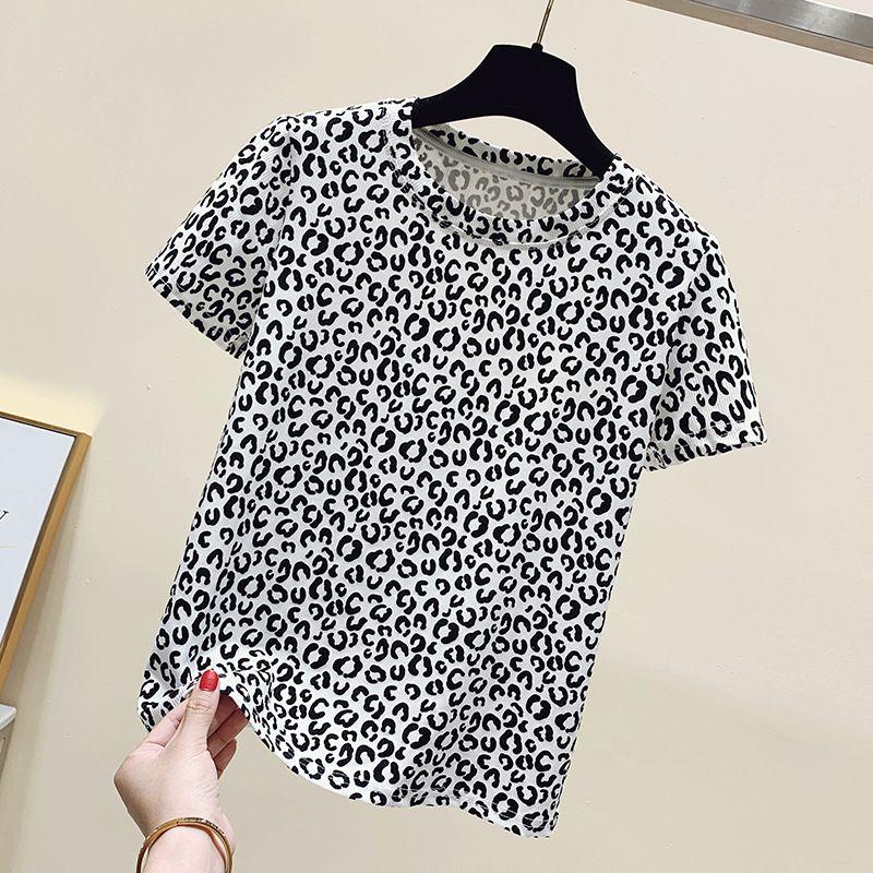 Летняя элегантная мода Харадзюку облегающие топы свободные спортивные повседневные футболки на все случаи жизни с круглым вырезом и принтом, футболки с коротким рукавом