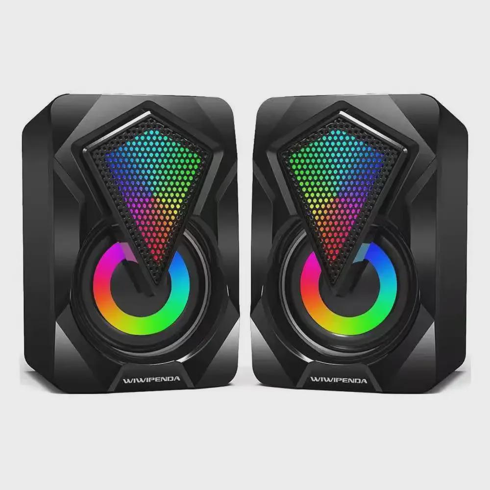 Проводные мини-мультимедийные колонки Luminous Bass для настольных ПК и ноутбуков