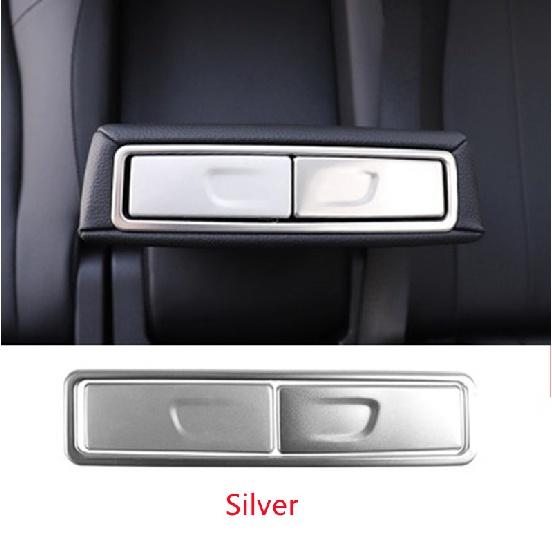 Задний подлокотник автомобиля, рамка для стакана воды, яркая полоска, декоративная наклейка, подходит для Mercedes Benz A W177 GLB X247 GLA H247