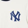 New Era X MLB Нью-Йорк Янкис Круглый вырез Вышитый логотип Летняя американская футболка с коротким рукавом Унисекс Футболки 11929727